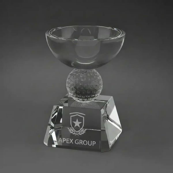 Optic Crystal - Golf Chalice