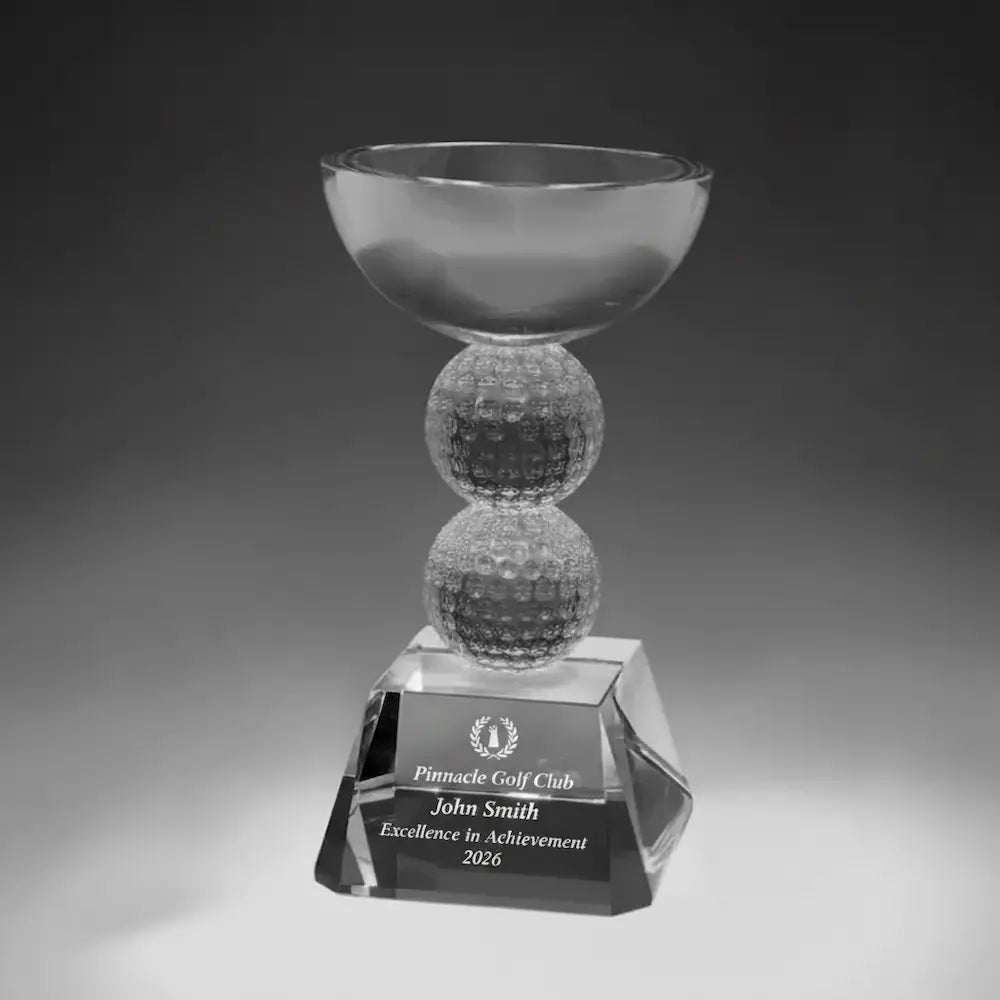 Optic Crystal - Golf Chalice