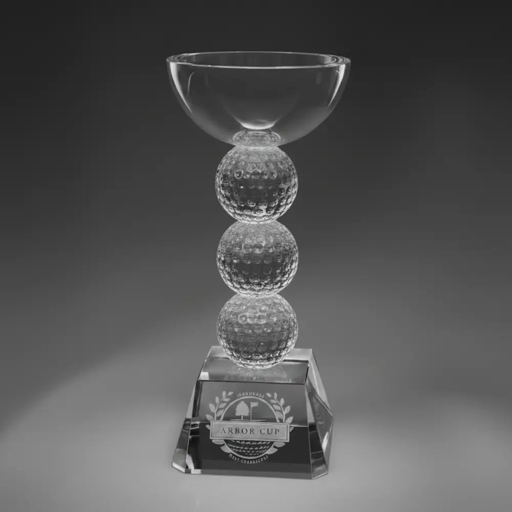 Optic Crystal - Golf Chalice