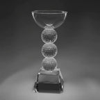 Optic Crystal - Golf Chalice