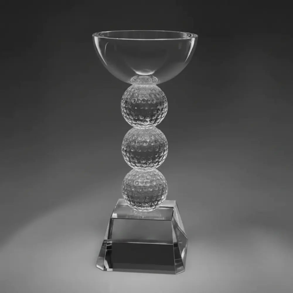 Optic Crystal - Golf Chalice