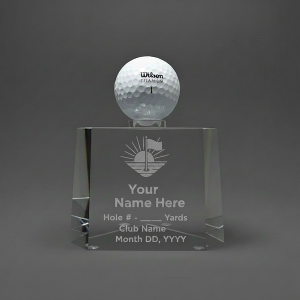 Optic Crystal - Hole-in-One