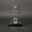 Optic Crystal - Dome Golf Award