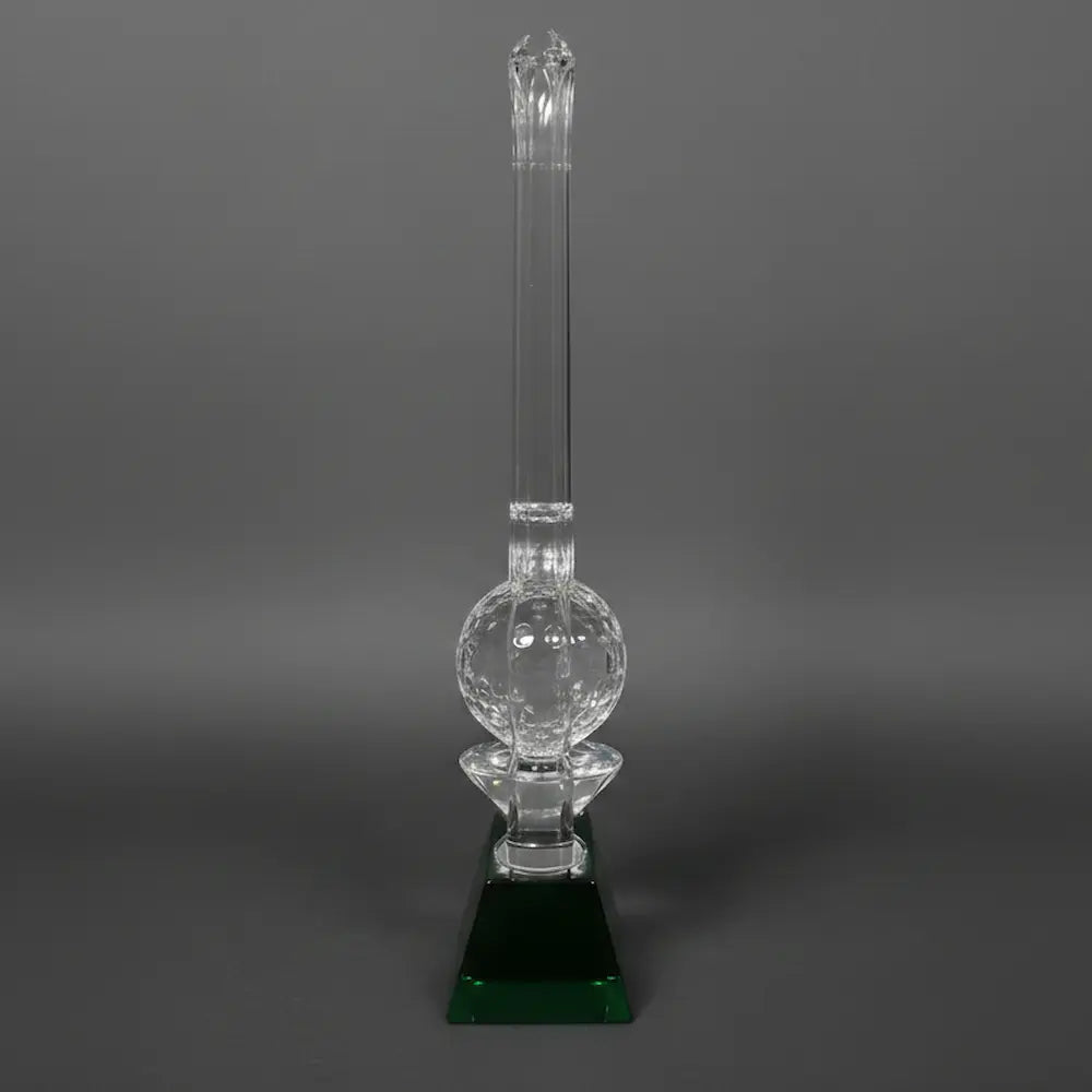 Optic Crystal - Dome Golf Award