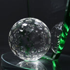 Glass - Green Edge with Glass Golf Ball