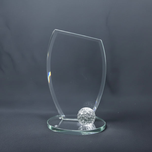 Glass - Green Edge with Glass Golf Ball