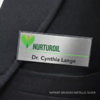 Name Badge - Imprint Metal and Plastic