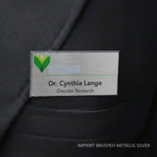 Name Badge - Imprint Metal and Plastic