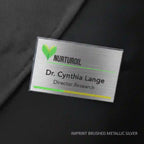 Name Badge - Imprint Metal and Plastic