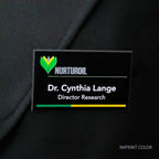 Name Badge - Imprint Metal and Plastic