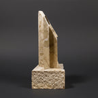 Sculpture - Rising Star with White Agate Accents
