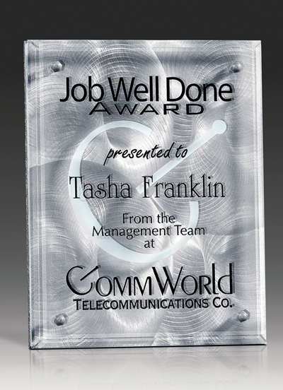 Plaque - Glass (Fascination)