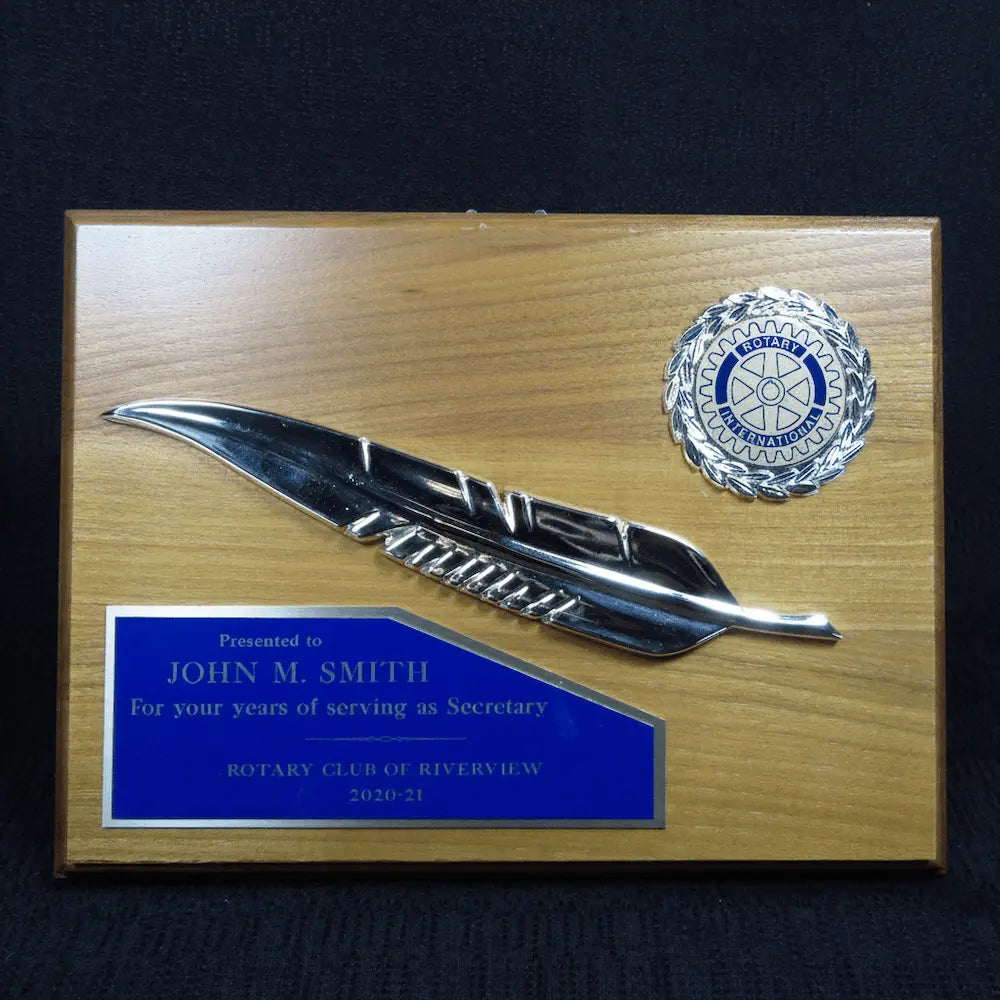 Ceremonial - Rotary International, Stylus Plaque Main image