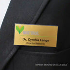 Name Badge - Imprint Metal and Plastic